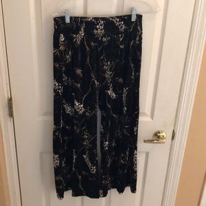 Indigo Rein Funky Black Pants Sz L